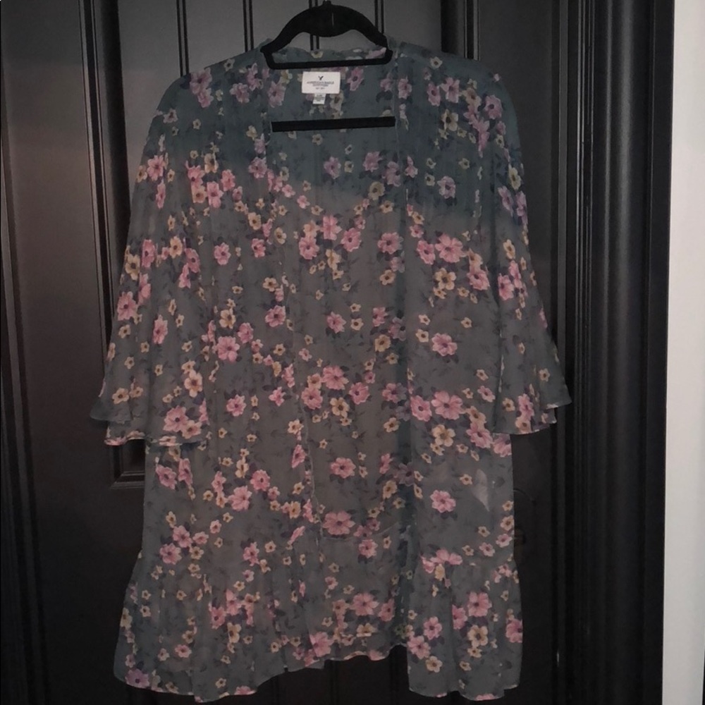 Floral cardigan